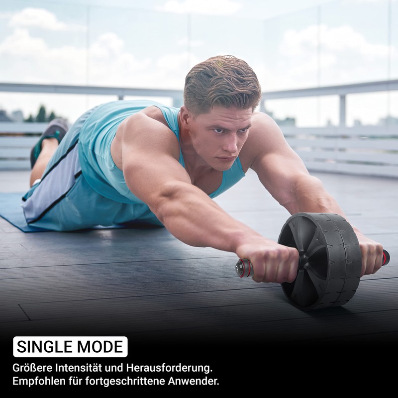 EliteAthlete Abdominal Roller Abdominal Trainer - Abdominal Trainer for Home