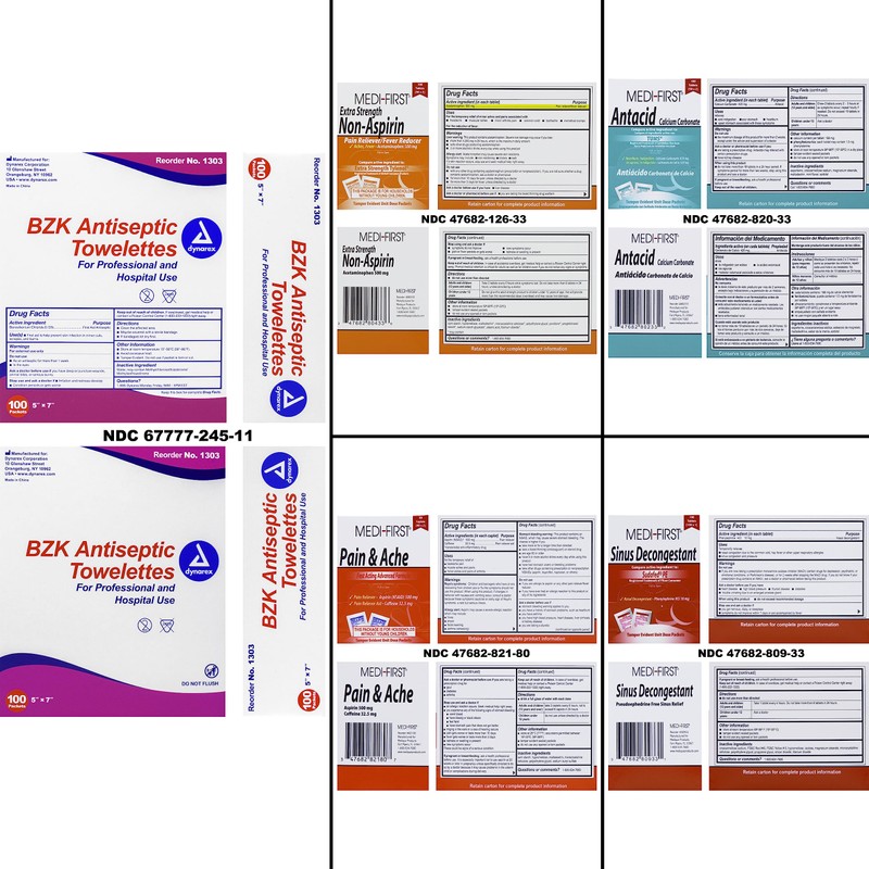 MFASCO Marine Emergency First Aid Kit - Waterproof Plano Case,