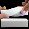 Haobase 5Pcs Nail Buffer Block , White Buffer Sanding Block,120