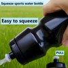 xmyunsong Sports Squeeze Water Bottle, 24 oz Cycling Bottle, BPA-Free,