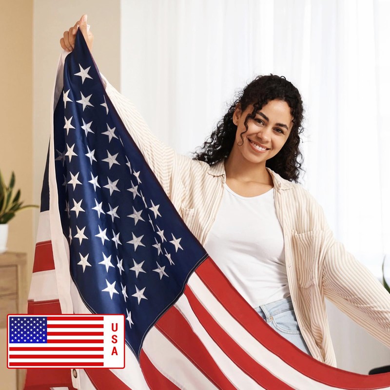 American Flags for Outside 3x5 ft - Heavy Duty US
