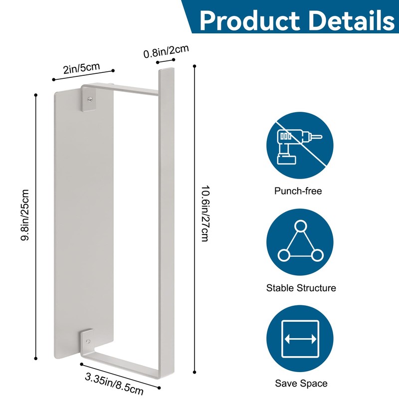 Magnetic Hanger Organizer Stacker, Strong Magnetic Hanger Holder for Laundry