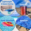 MintiMango Microfiber Beach Towel Oversized 71"X32" Lightweight -Quick Dry, Sand