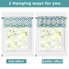 DriftAway Alexander Pattern Match Blackout Valances for Windows 250GSM Geometric