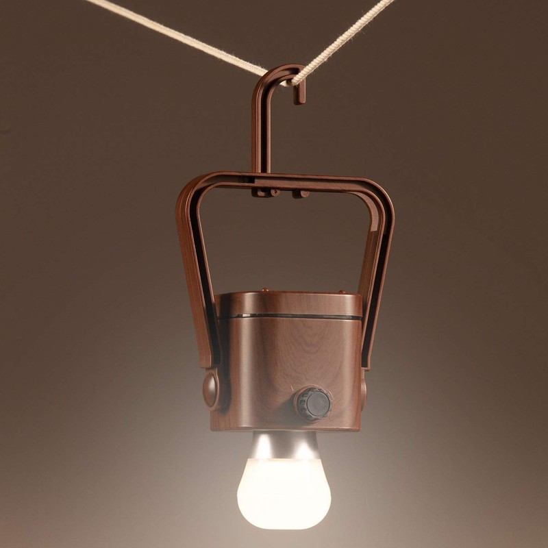 BUNDOK BD-254 LED Lantern, Dimmable, Maximum Luminous Intensity, Approx. 130