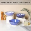 Selamica Ceramic Large Salad Bowls Set, 53 OZ Pho Bowls