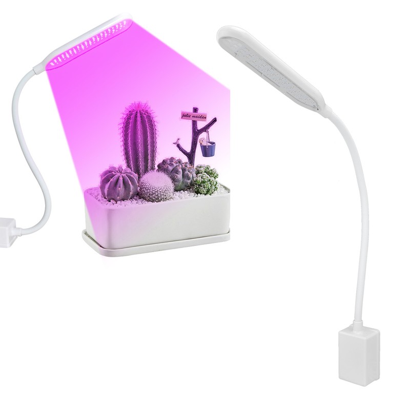 LED Plant Lamp USB Powered 360° Adjustable Plant Growing Lamp
