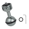 Mechrig 1" Ball Adapter with 1/4"-20 Threaded Stud & 360°