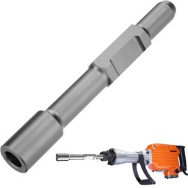 Dolenor Ground Rod Driver SDS-Hex Demolition Jack Hammer,Hammer Drill Rod Driver Hex Shank, 1-3/16" Hex Shank
