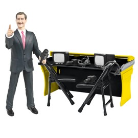 Figura de lucha última intervensión de lujo con figura de anunciador para cifras de acción de lucha última intervensión