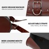 DREAMIZER Motorcycle Bag Universal Motorcycle Saddle Bags PU Leather Motorcycle