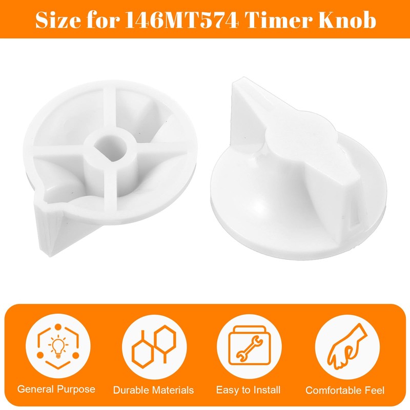 6 Pcs Timer Switch Knob Replacement for Intermatic - 146MT574,