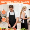 10 Pzs Mandil Delantal Para Chef Meseros Barbería Pintores