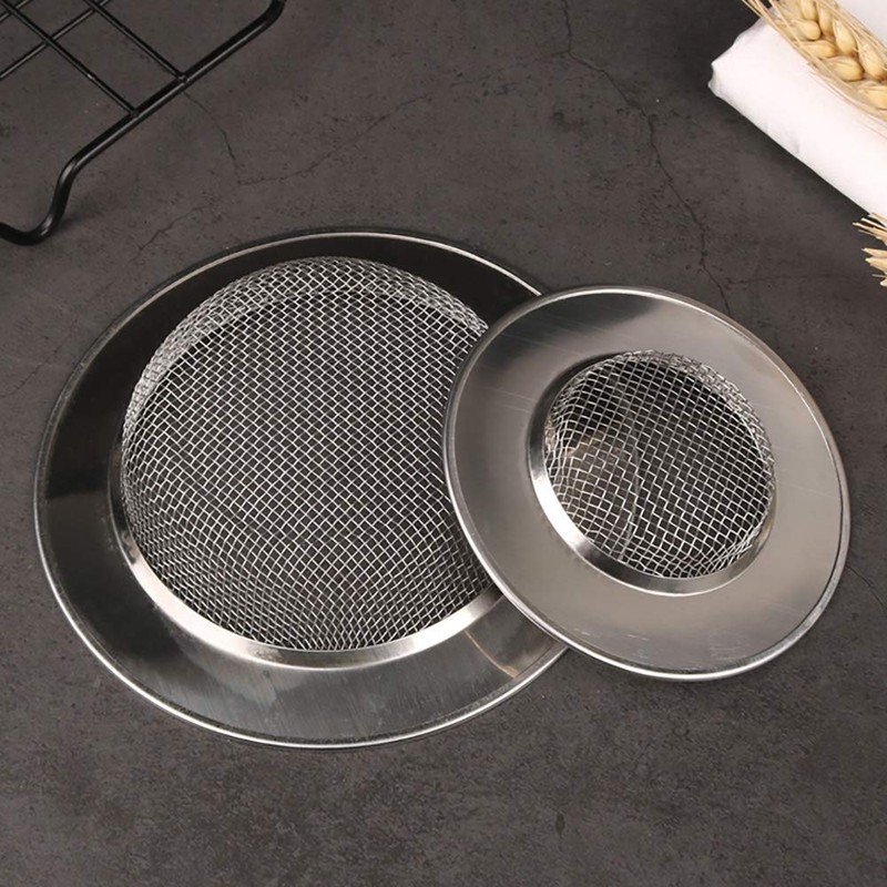 VOANZO 3PCS Stainless Steel Sink Strainer Kitchen Sink Drain Filter
