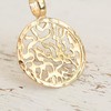 Gold Shema Israel Necklace Pendant 14k Gold Filled chain Jewish