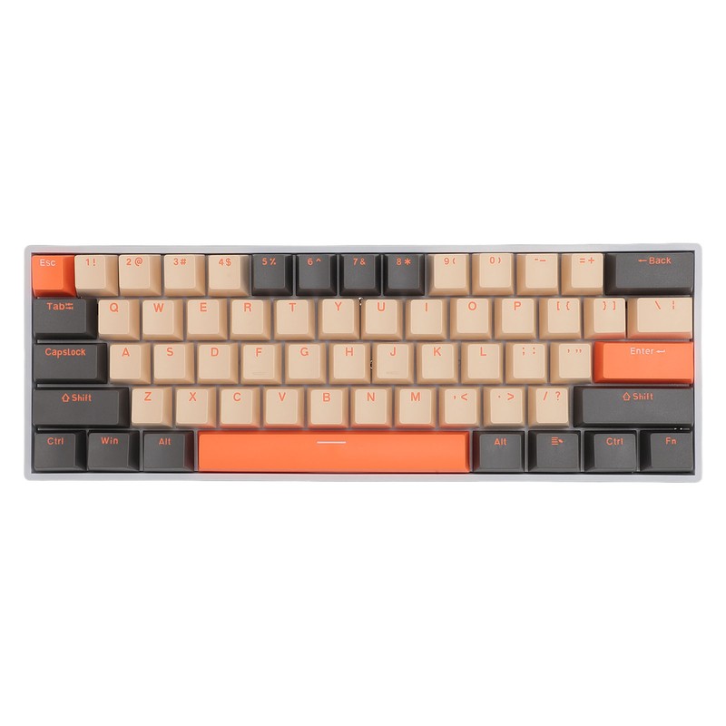 Mechanical Keyboard 61 Keys RGB Backlight 3 Connection Modes Wireless