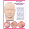 Maniquí Cabeza +pestañas Práctica,extensiones Pestañas Piel
