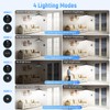 APILAB Solar Shed Light Indoor Outdoor, 2000LM Motion Sensor Pendant