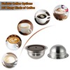 FOVNOT Reusable Ve-tuo Capsules Refillable Coffee Pods Food Grade Silicone
