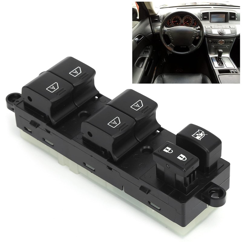 Aramox Window Switch, Auto Power Window Master Switch Front Driver