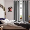 Ystyle Vorhänge Wohnzimmer 2er Set, Thermovorhang Kälteschutz, Gardinen Blickdicht, Vorhang