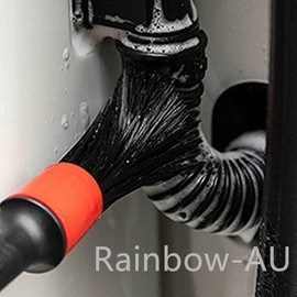 Rainbow-AU Click on the image to open expanded view 5Pcs Dashboard Car Hair Detail Brush Crevice Dust Cleaning Automotive Detailing