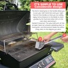 Lasnten Griddle Scraper Heavy Duty Grill Scraper Commercial Griddle Scraper