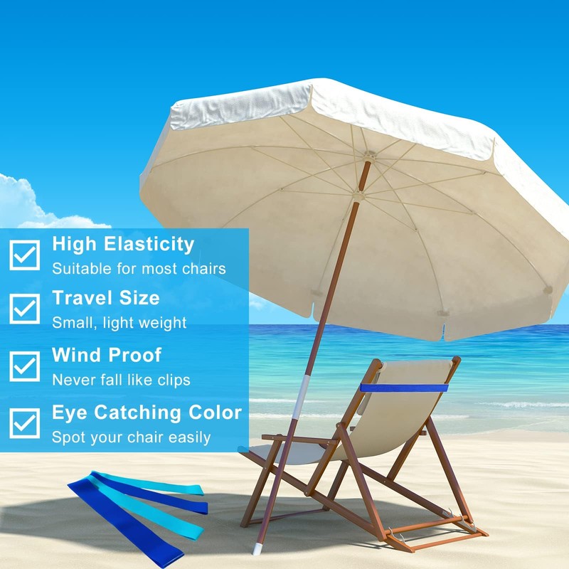 Beach Towel Holder Clips, Towel Straps for Beach Loungers, Pack