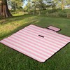 Waterproof Picnic Blankets,79''x79'' Extra Large Foldable Sandproof Beach Blanket,Portable 3-Layer