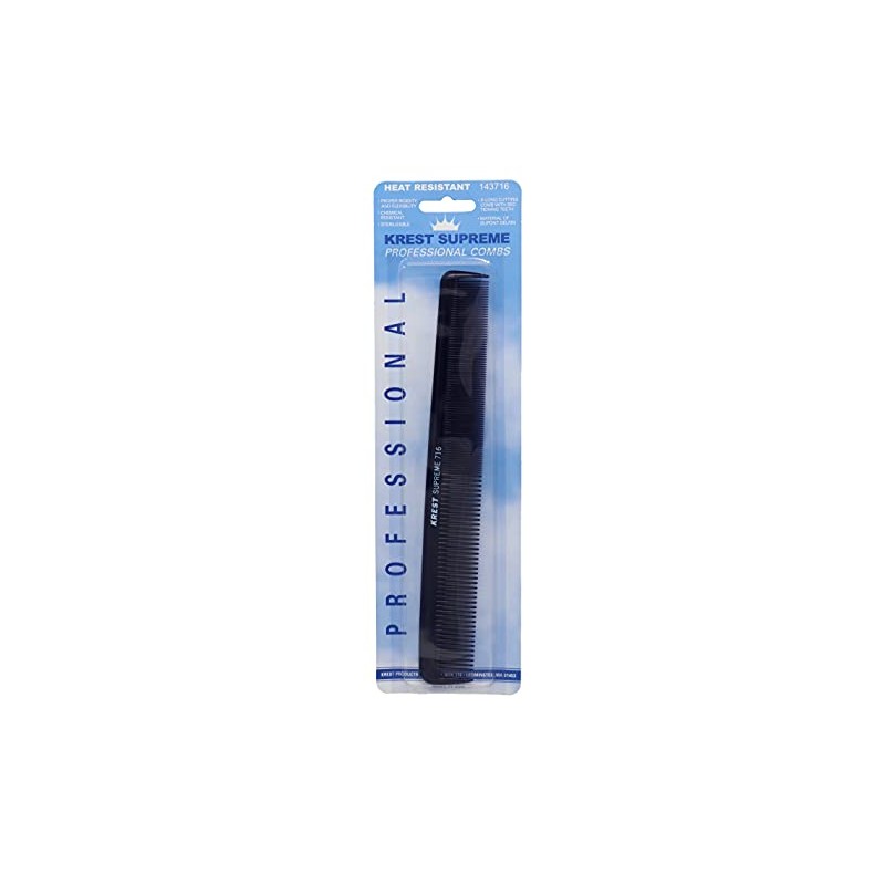 Krest Combs 8.5 IN. Supreme Professional Comb Extra-Long Cutting combs