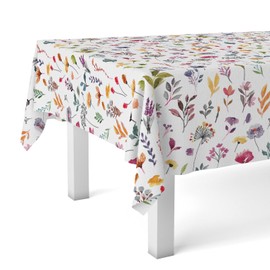 Martina Home Unique Garden Oilcloth Tablecloth 220 x 140 cm