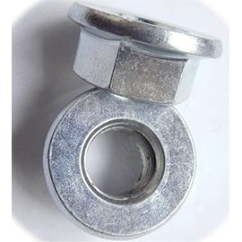 (Qty 200pcs) M8-1.25 or 8mm x 1.25 Flange Nuts 10.9 Spin Wiz Nuts Smooth Bottom 200 Pcs Hardware Fastener Kit Set RV7650S