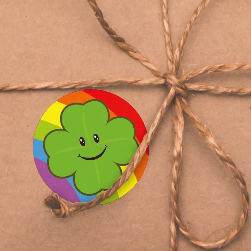 144 Just 4 Luck 30mm Reward Stickers for Teachers, Parents