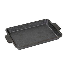 Captain Stag (CAPTAIN STAG) Cast Iron Griddle Plate, B6 Size [Compatible with UG-34/43/44 Kamado Smart Grill B6] [Half-Size Compatible with UG-42 Kamado Smart Grill B5] UG-1554 & Barbecue Grill and