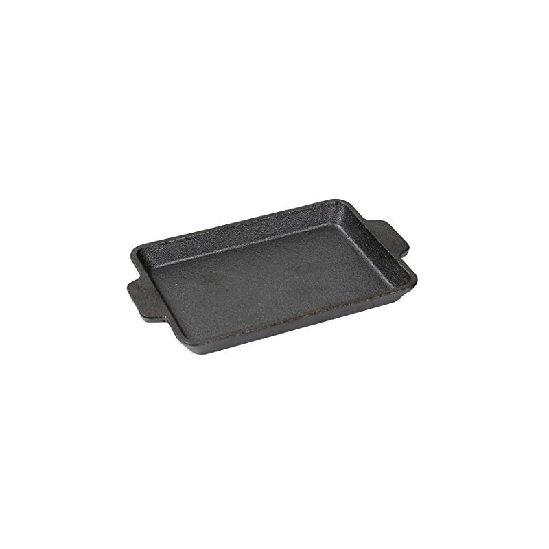 Captain Stag (CAPTAIN STAG) Cast Iron Griddle Plate, B6 Size