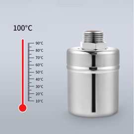 Duzone fluttering valve water level valve ball top water tank cold and hot water stainless steel water level regulator Ukki 100 degrees KP105, 5 horizontal 25mm / 더존 플러팅밸브 정수위밸브 볼탑 물탱크 냉 온수 스텐 수위조절기 우끼 100도 KP105, 5 수평 25mm