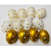 khevga Decoration Easter: Easter Decoration Easter Eggs with Ribbon for
