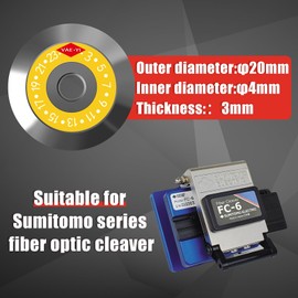 VAE·YI Fiber Optic Cleaver Blade For Sumitomo FC-6S/FC-6+ with 24 Points