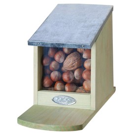 Wooden Squirrel Feeder