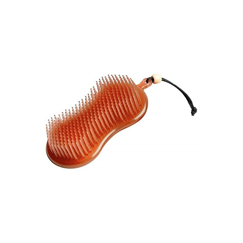 LeMieux Hippo Brush in Orange Two in One Horse Grooming