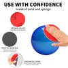 GSSHBR 16 Pack Bowling Sanding Pads Bowling Accessories Bowling Ball