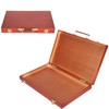 Retro Wooden Painting Tool Storage Box Portable Drawing Oil Painting