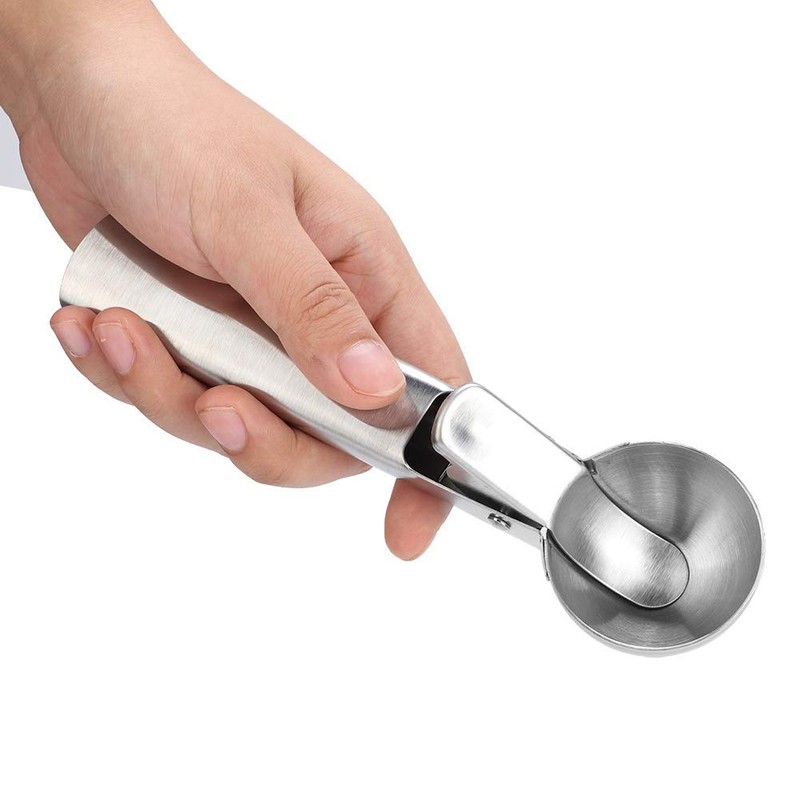 Fdit - Cuchara de helado de acero inoxidable de 7