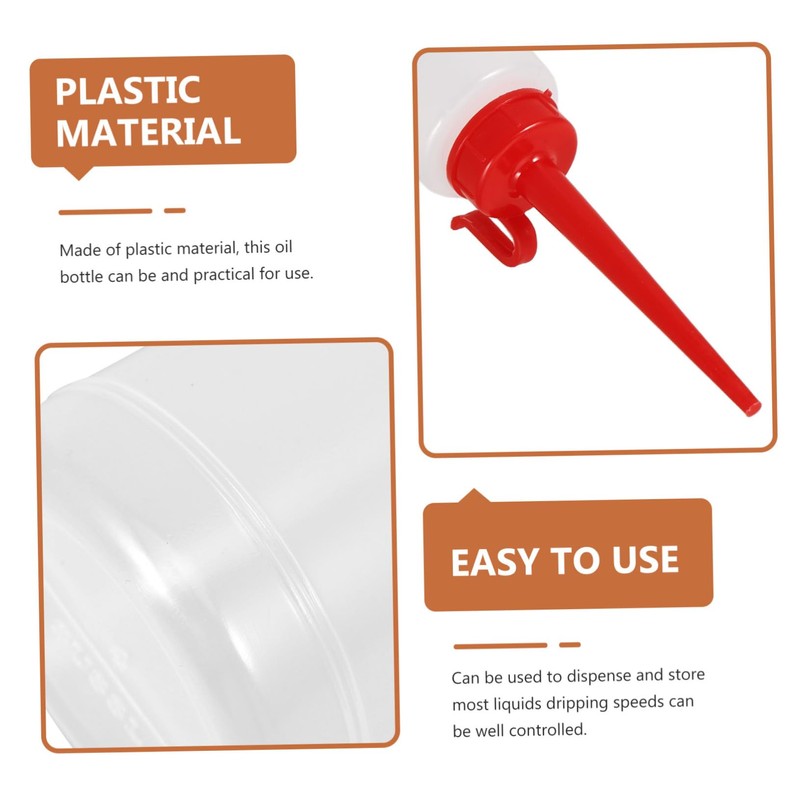 VILLFUL Versatile Oil Dispensing Bottles Pack for Liquid Storage Sewing