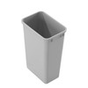 Dowell Kitchen & Bath Dowell 50L Wastebasket Trash Container, 52.8Qt/13.2Gal,