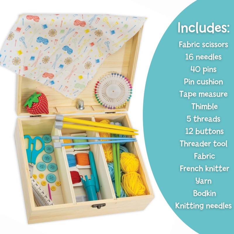 Galt Knit & Sew Kit - Fun Introduction to Sewing