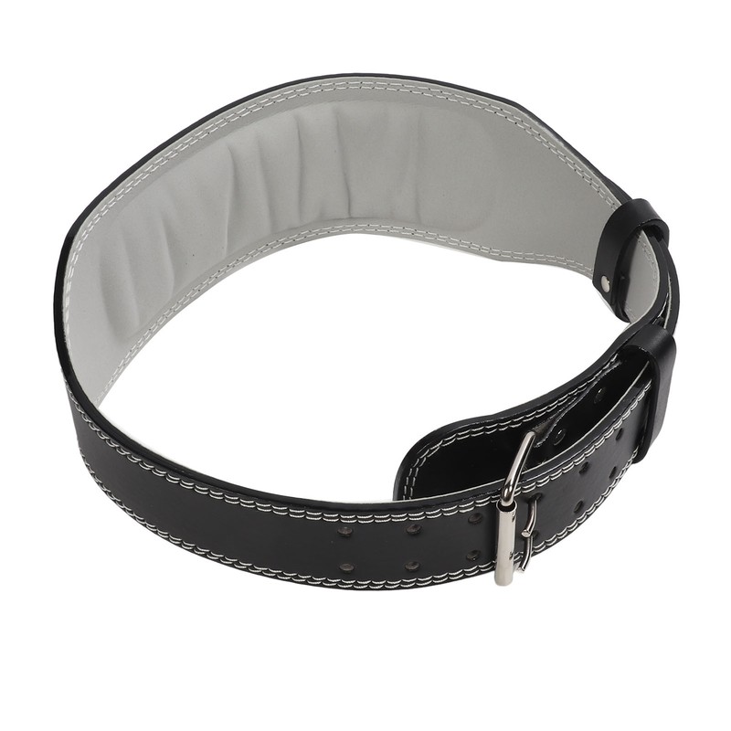 Weight Lifting Belt PU Leather Lumbar Back Support Thickened Powerlifting