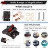 80 Amp Circuit Breaker with Manual Reset for Car Marine