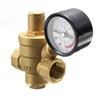 Brass Pressure Regulator Pressure Regulator + Pressure Gauge, Adjustable Pressure