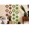 Mid-Century Modern Ogee Retro 70s Wall Decals - 80"H x